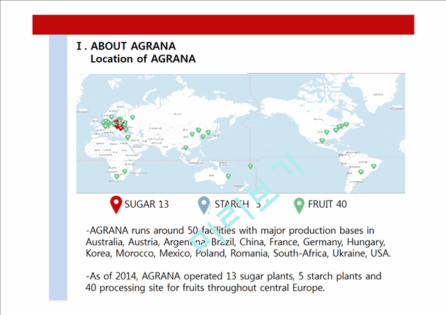 ABOUT AGRANA   (5 )